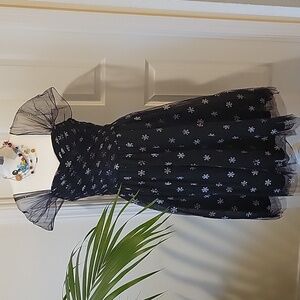 NWT Hell Bunny Snow Star Christmas dress size Large purchased from Modcloth